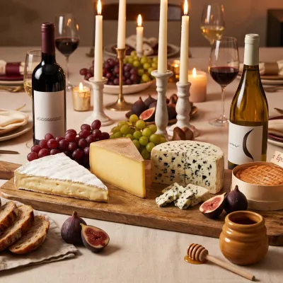 Plateau fromage et vin : composer une réception qui a du sens